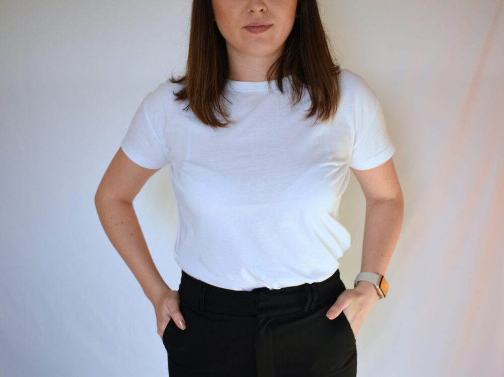 White Crew-Neck Shirt by ultimate-faq-solution